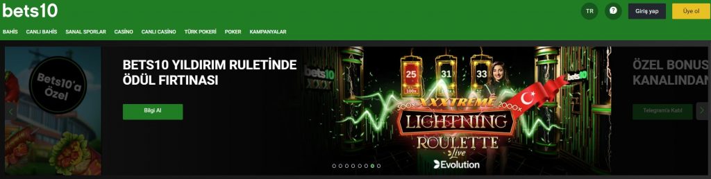 831bets10 Yıldırım Ruleti
